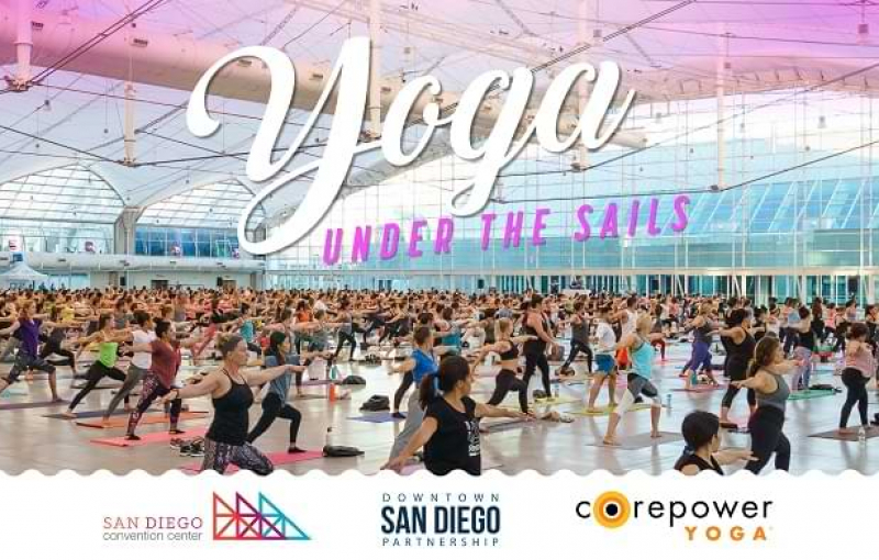 Free Community Yoga Returns to Your San Diego Convention Center